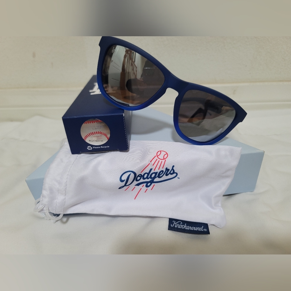 Dodgers Blue MLB Sunglasses - Picture 4 of 8